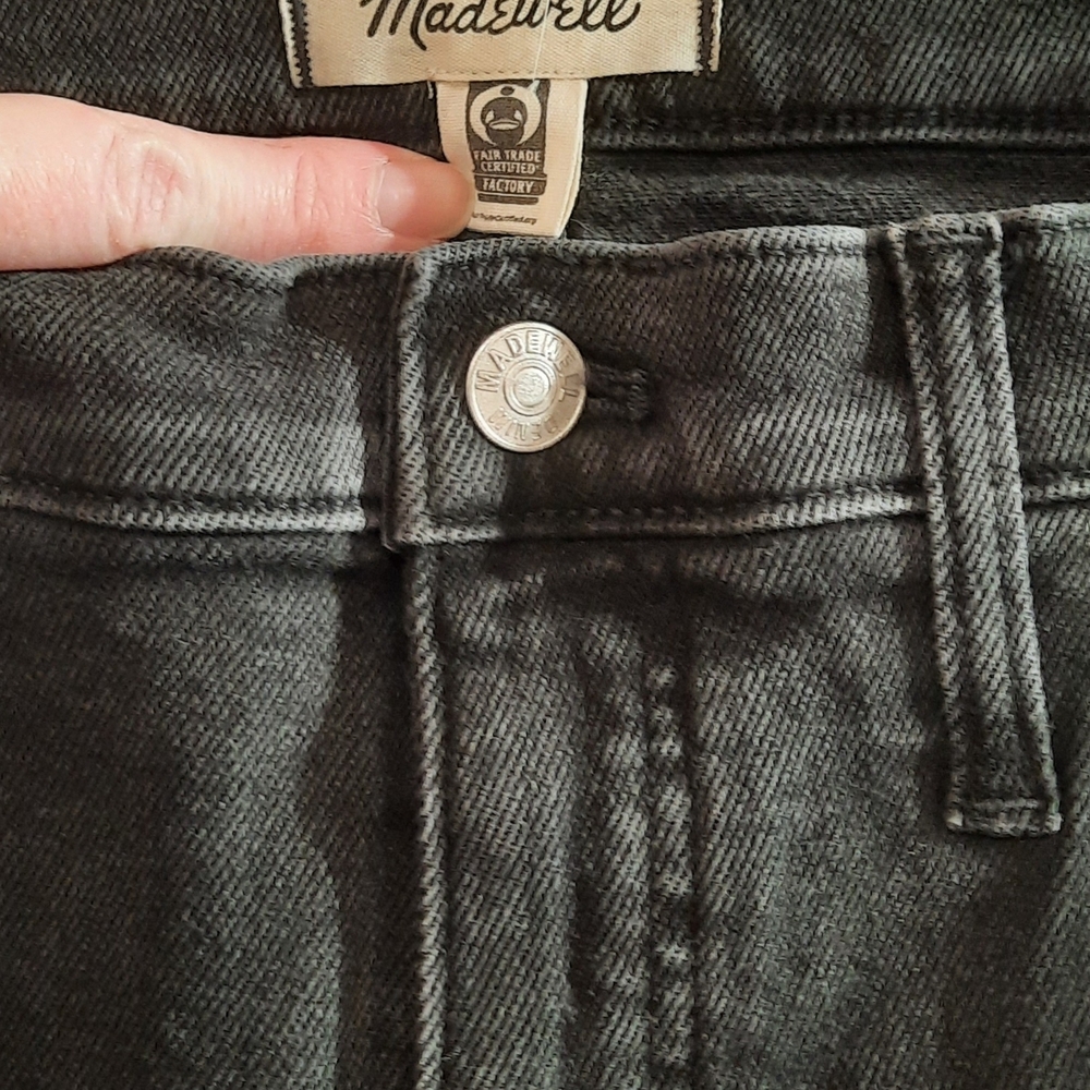 Madewell Mid Rise Kick Out Denim Jeans  Sz 30